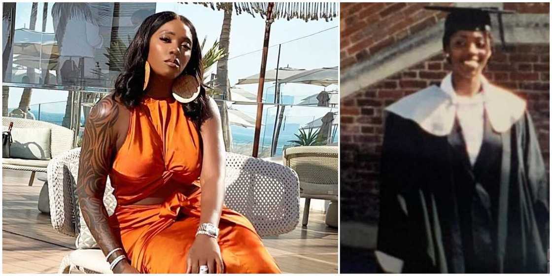 Rare university graduation photo of Tiwa Savage hits social media Rare university graduation photo of Tiwa Savage hits social media