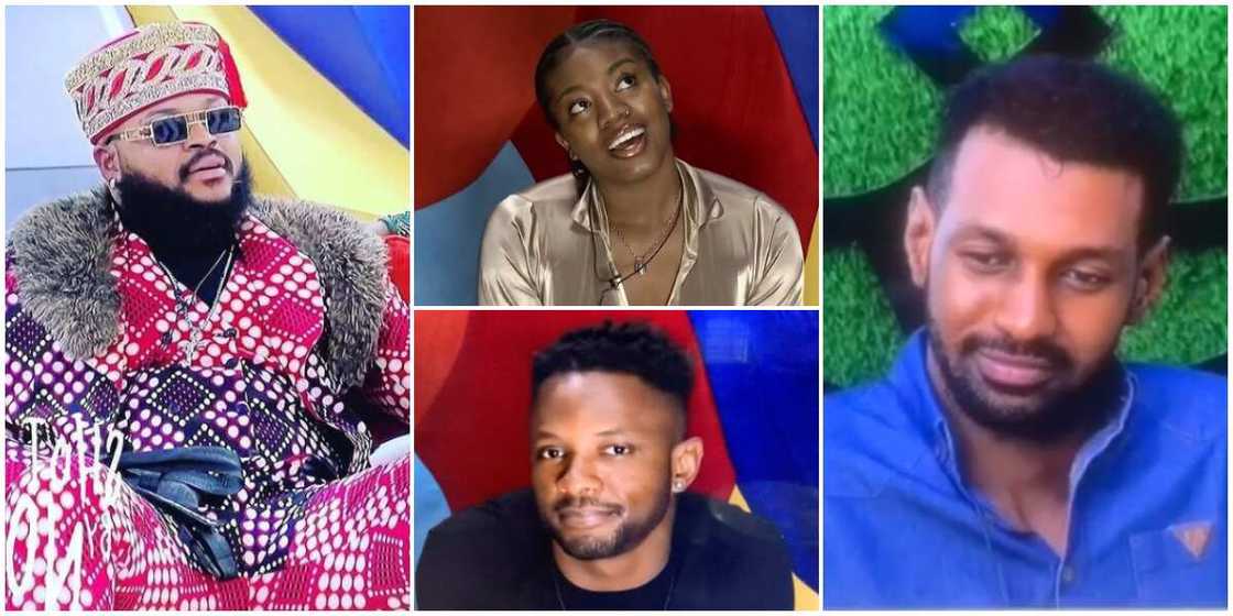 BBNaija housemates.