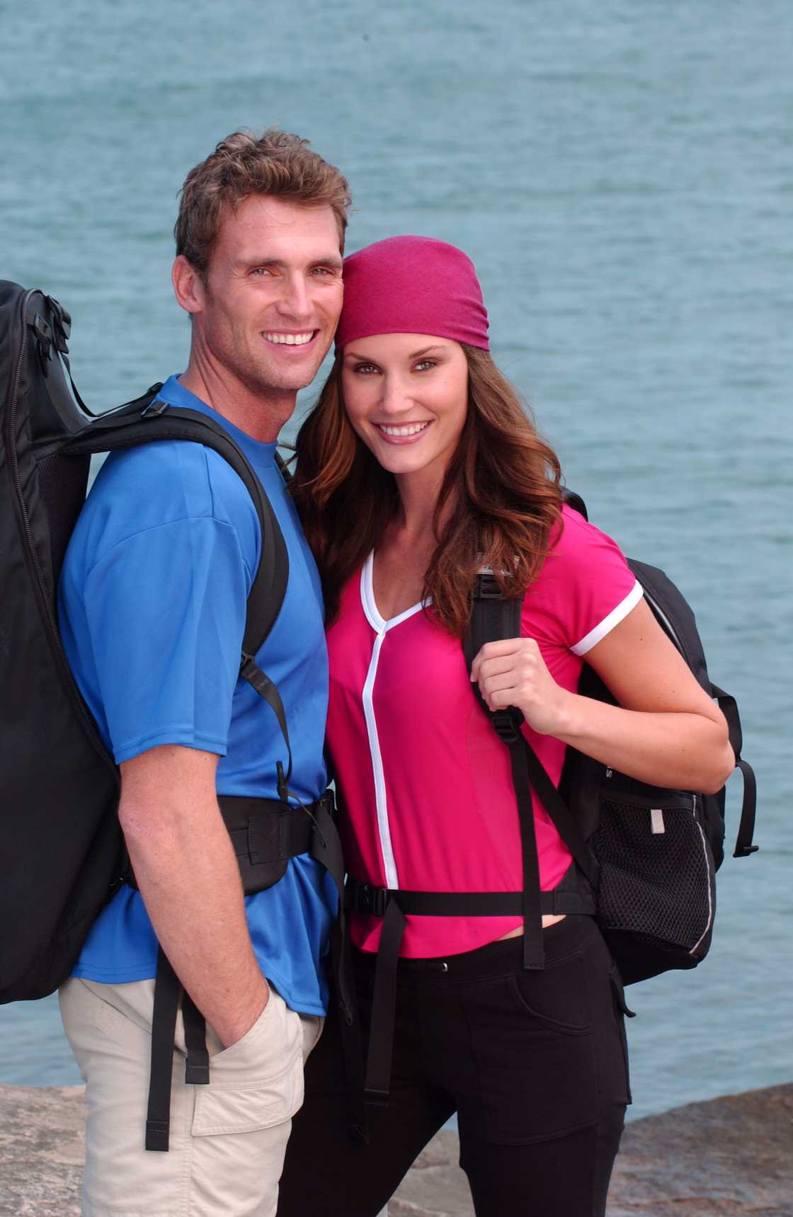 Freddy Holliday and Kendra Bentley before the start of The Amazing Race 6 Freddy Holliday and Kendra Bentley before the start of The Amazing Race 6