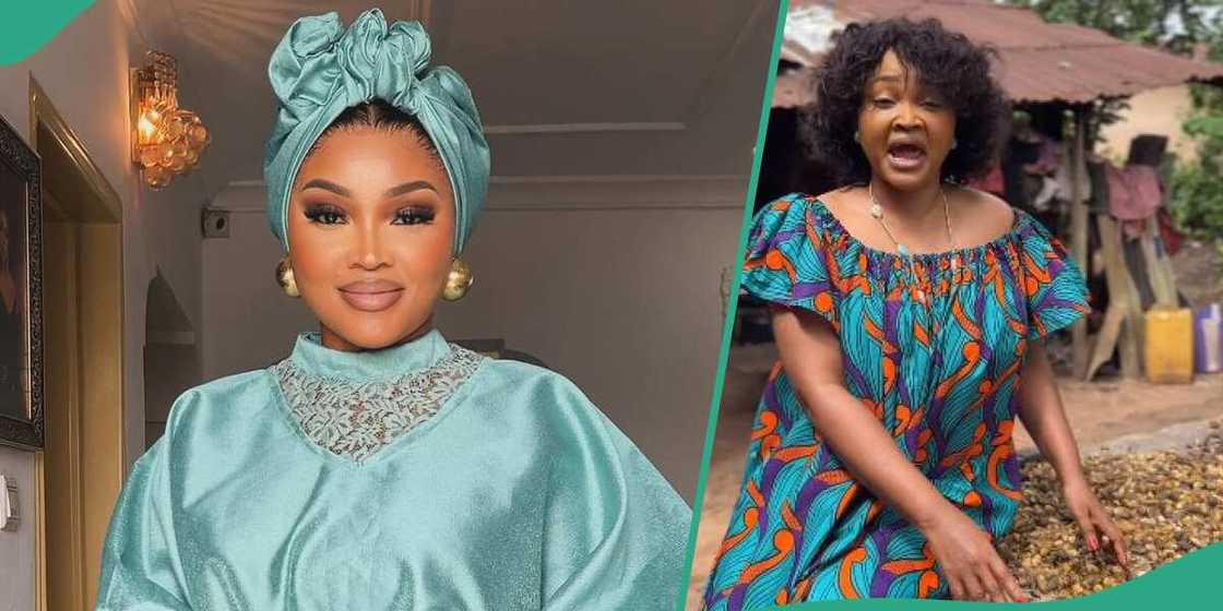 Mercy Aigbe jumps on Of Course Challenge. Mercy Aigbe jumps on Of Course Challenge.
