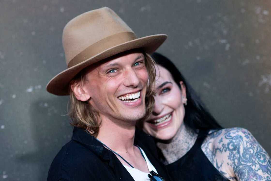 Jamie Campbell Bower’s girlfriend Jamie Campbell Bower’s girlfriend