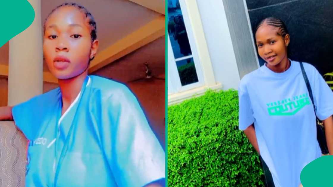 Nigerian lady who bought buns and found it greasy. Nigerian lady who bought buns and found it greasy.