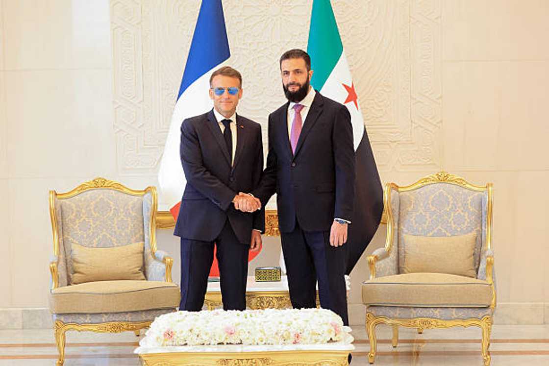 Shugabannin Faransa da Syria Shugabannin Faransa da Syria