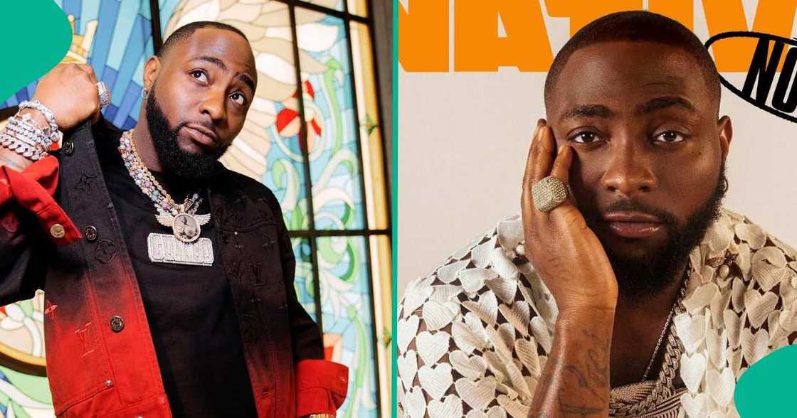 Davido and his team in Lagos. Davido and his team in Lagos.