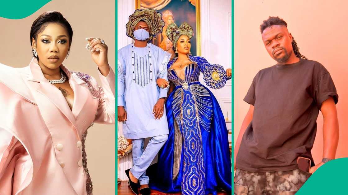 Toyin Lawani’s husband Segun Wealth sparks reactions over viral video with wife