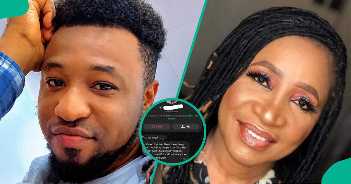 Man posts the WhatsApp message he received after using late mother’s photo as DP. Man posts the WhatsApp message he received after using late mother’s photo as DP.