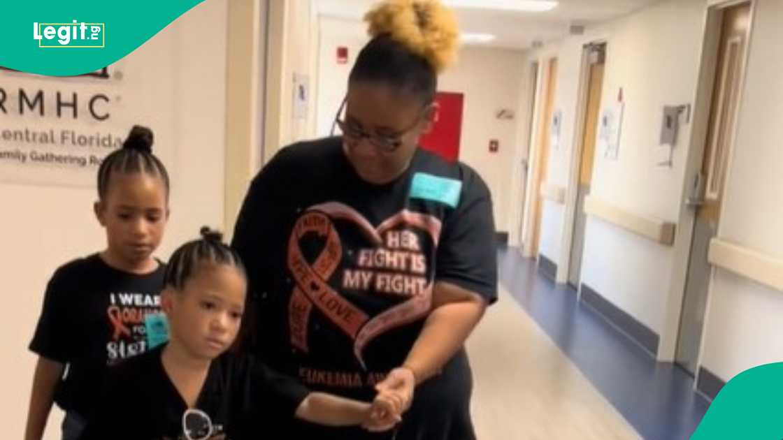 Video captures emotional moment of young cancer survivor ringing the bell after two-year fight