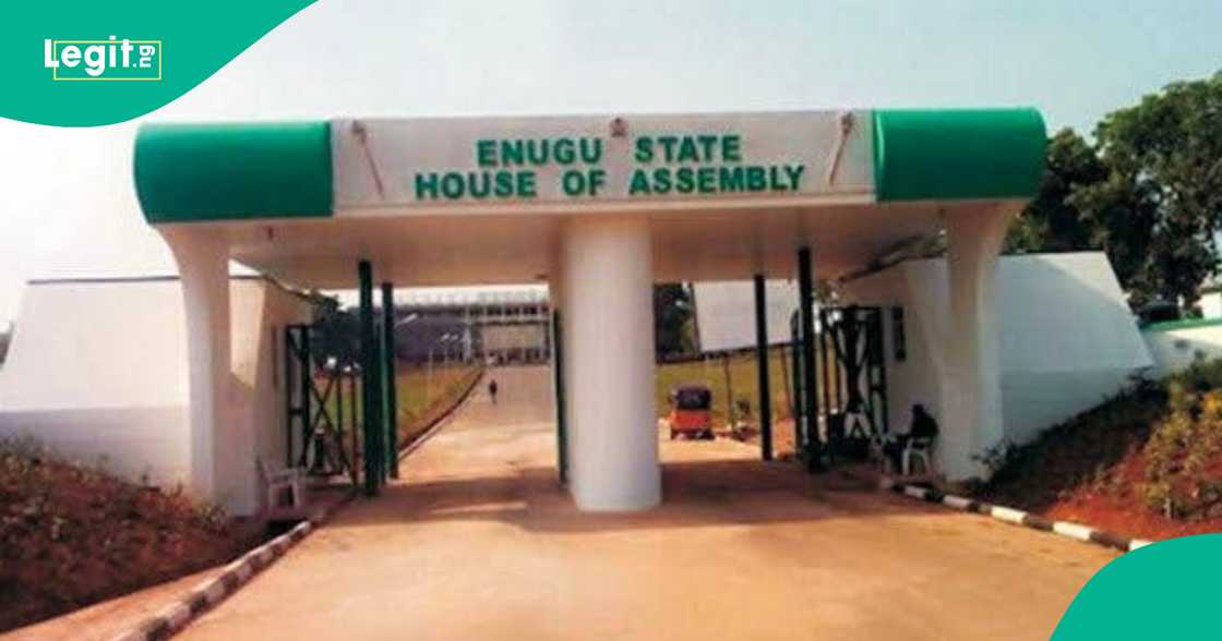 Zauren Majalisar Dokokin Enugu. Zauren Majalisar Dokokin Enugu.