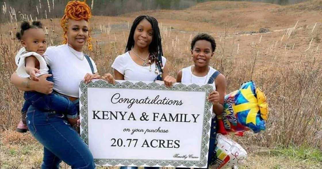Boss moves: Mother of 3 gifts her children land as Christmas gift Boss moves: Mother of 3 gifts her children land as Christmas gift