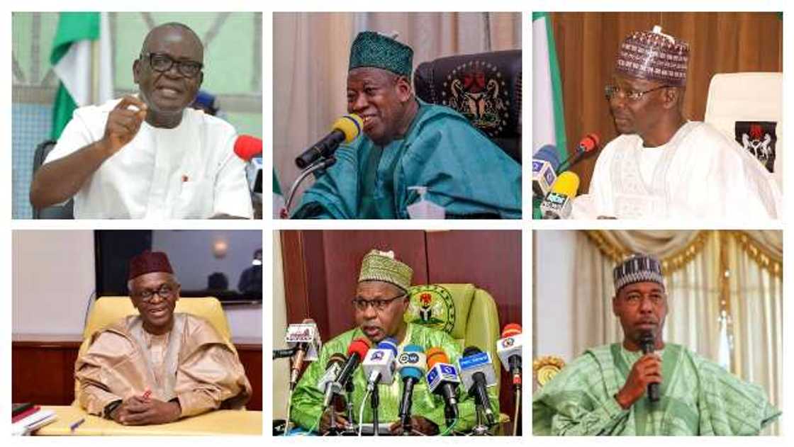 Six northern governors Six northern governors