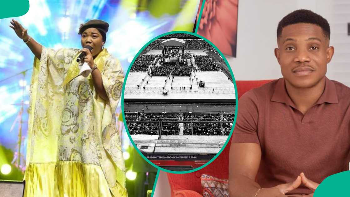 Mercy Chinwo at NSPPD UK conference. Mercy Chinwo at NSPPD UK conference.