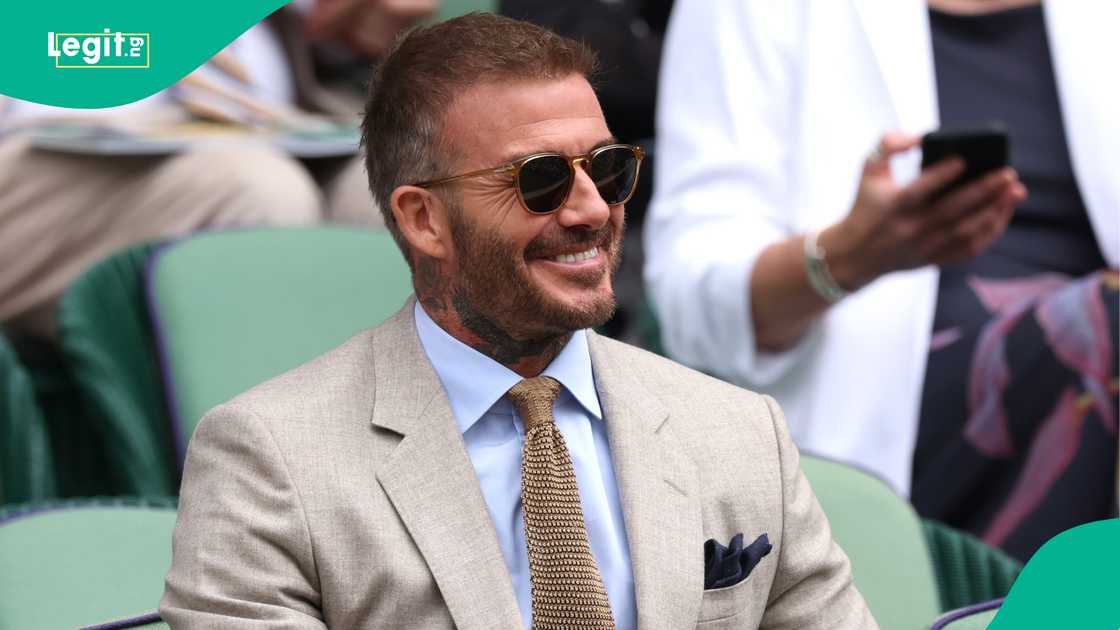 David Beckham, Manchester United, Wimbledon Championships David Beckham, Manchester United, Wimbledon Championships