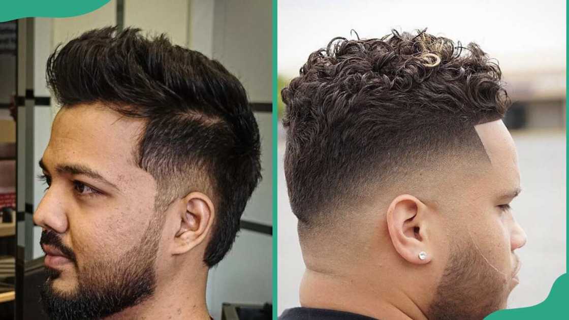 Low burst fade with beard Low burst fade with beard