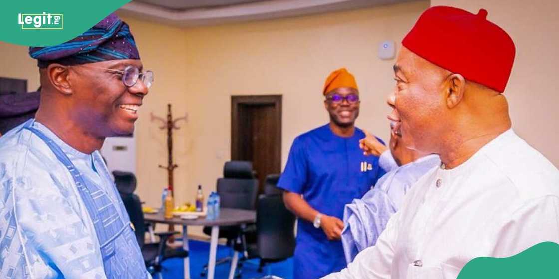 Sanwo-Olu congratulates Uzodimma on his re-election victory Sanwo-Olu congratulates Uzodimma on his re-election victory