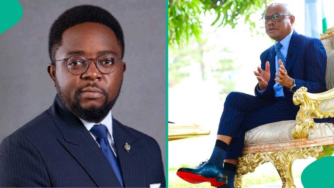 Lere Olayinka, the spokesperson to Nyesom Wike, has explained the minister's remark on Channels Television journalist, Seun Okinbaloye. Lere Olayinka, the spokesperson to Nyesom Wike, has explained the minister's remark on Channels Television journalist, Seun Okinbaloye.