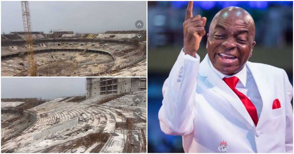 Bishop David Oyedepo, The Ark auditorium Bishop David Oyedepo, The Ark auditorium