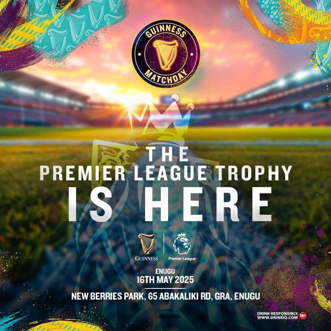 Guinness Brings Premier League™ Trophy to Nigeria - Here’s Why Fans Are Excited Guinness Brings Premier League™ Trophy to Nigeria - Here’s Why Fans Are Excited