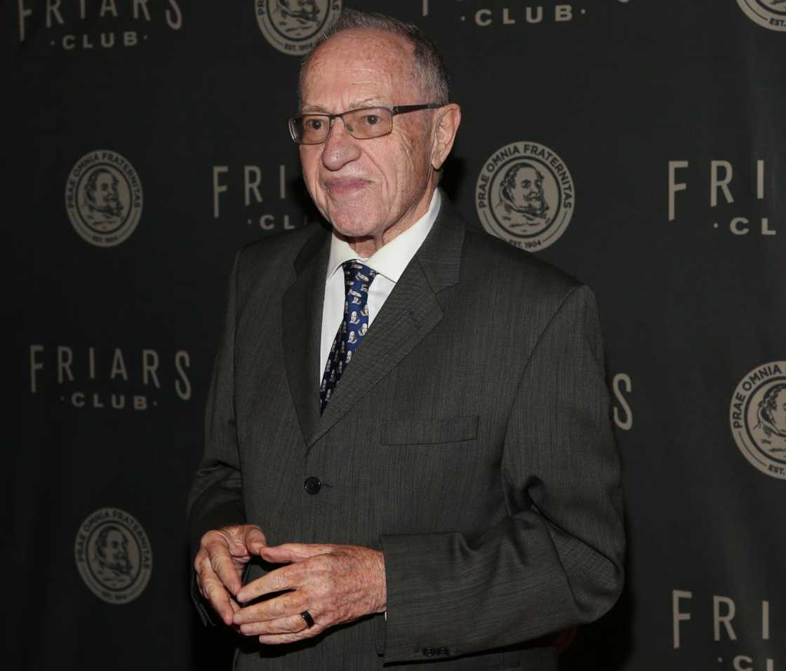 Alan Dershowitz at The Ziegfeld Ballroom on 26 May 2022 in New York City. Alan Dershowitz at The Ziegfeld Ballroom on 26 May 2022 in New York City.