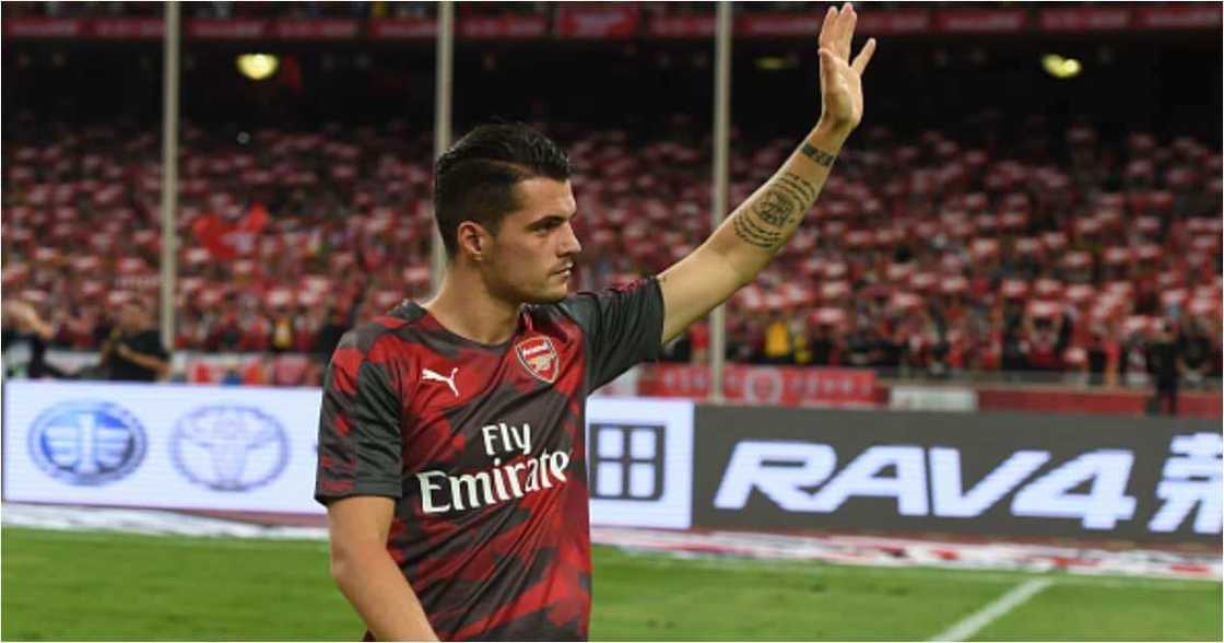 Granit Xhaka is on the radar of AS Roma. Photo: Getty Images. Granit Xhaka is on the radar of AS Roma. Photo: Getty Images.