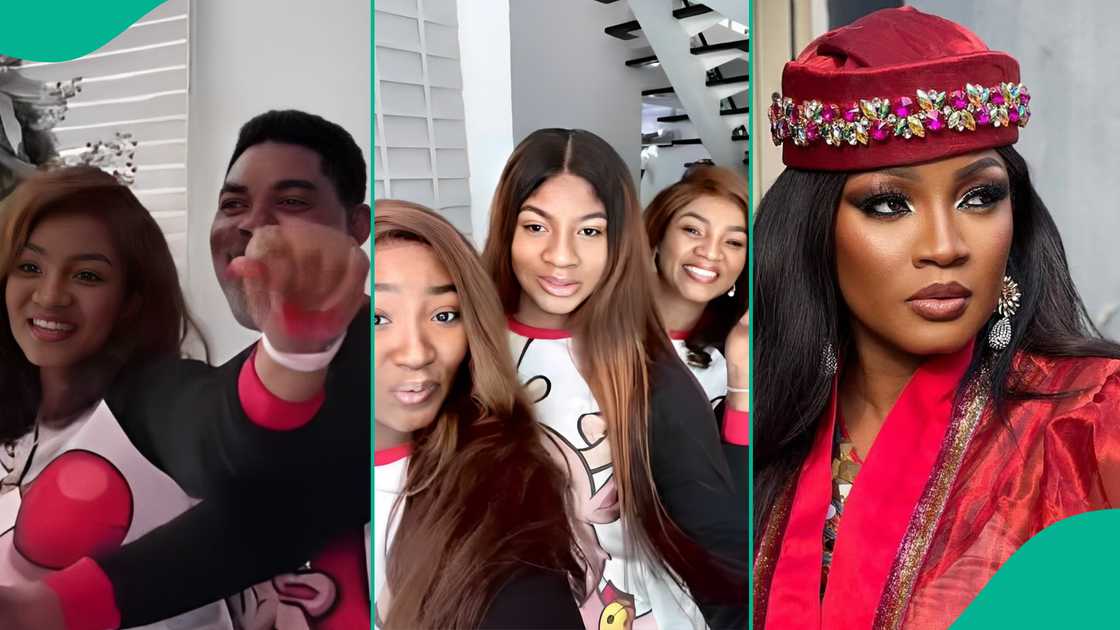 Omolola shares new family video. Omolola shares new family video.