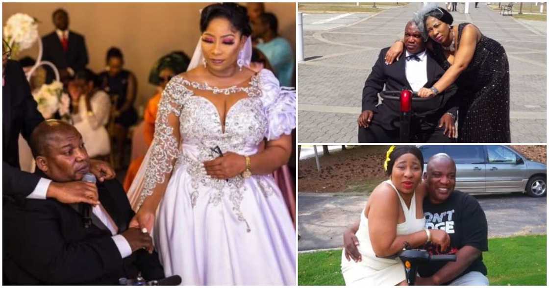 Omotayo Agbaminoja, Ranti Jacobs Agbaminoja, US lady, physically challenged man Omotayo Agbaminoja, Ranti Jacobs Agbaminoja, US lady, physically challenged man