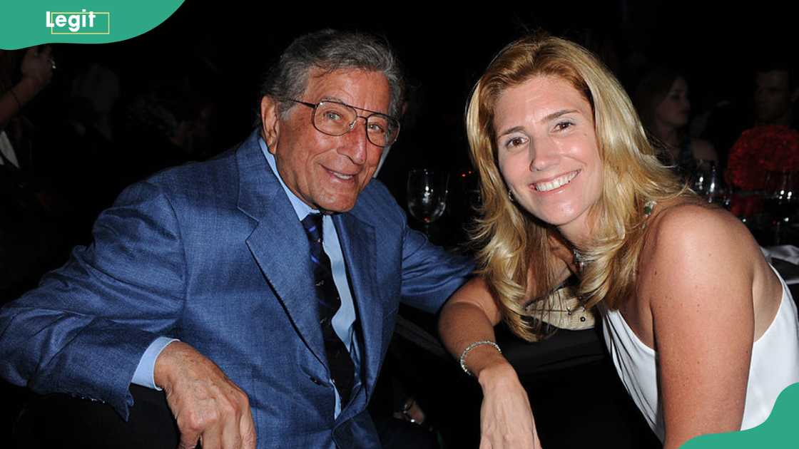 Tony Bennett and his wife Susan Benedetto in March 2012 Tony Bennett and his wife Susan Benedetto in March 2012