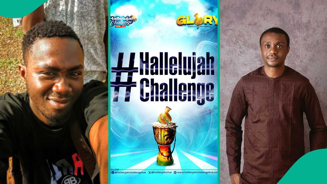 Man shares his Hallelujah Challenge testimony.