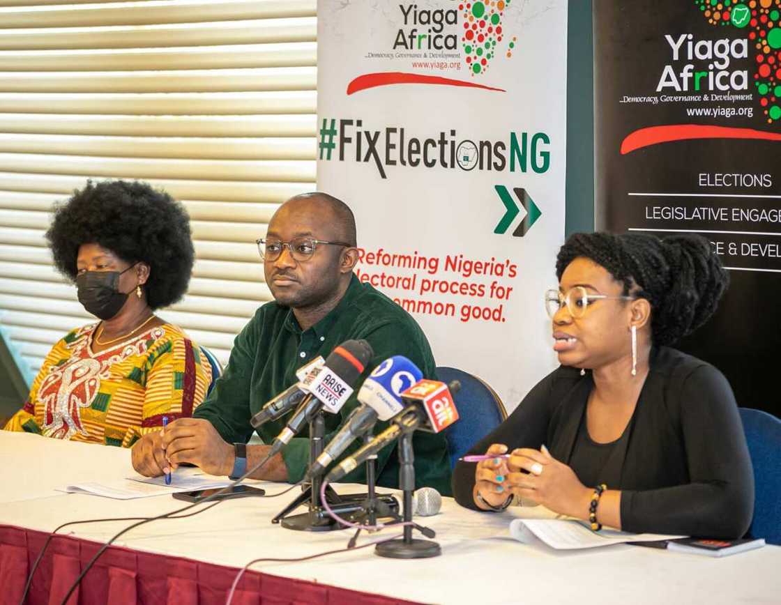 Cynthia Mbamalu, Samson Itodo, and Ene Obi Cynthia Mbamalu, Samson Itodo, and Ene Obi