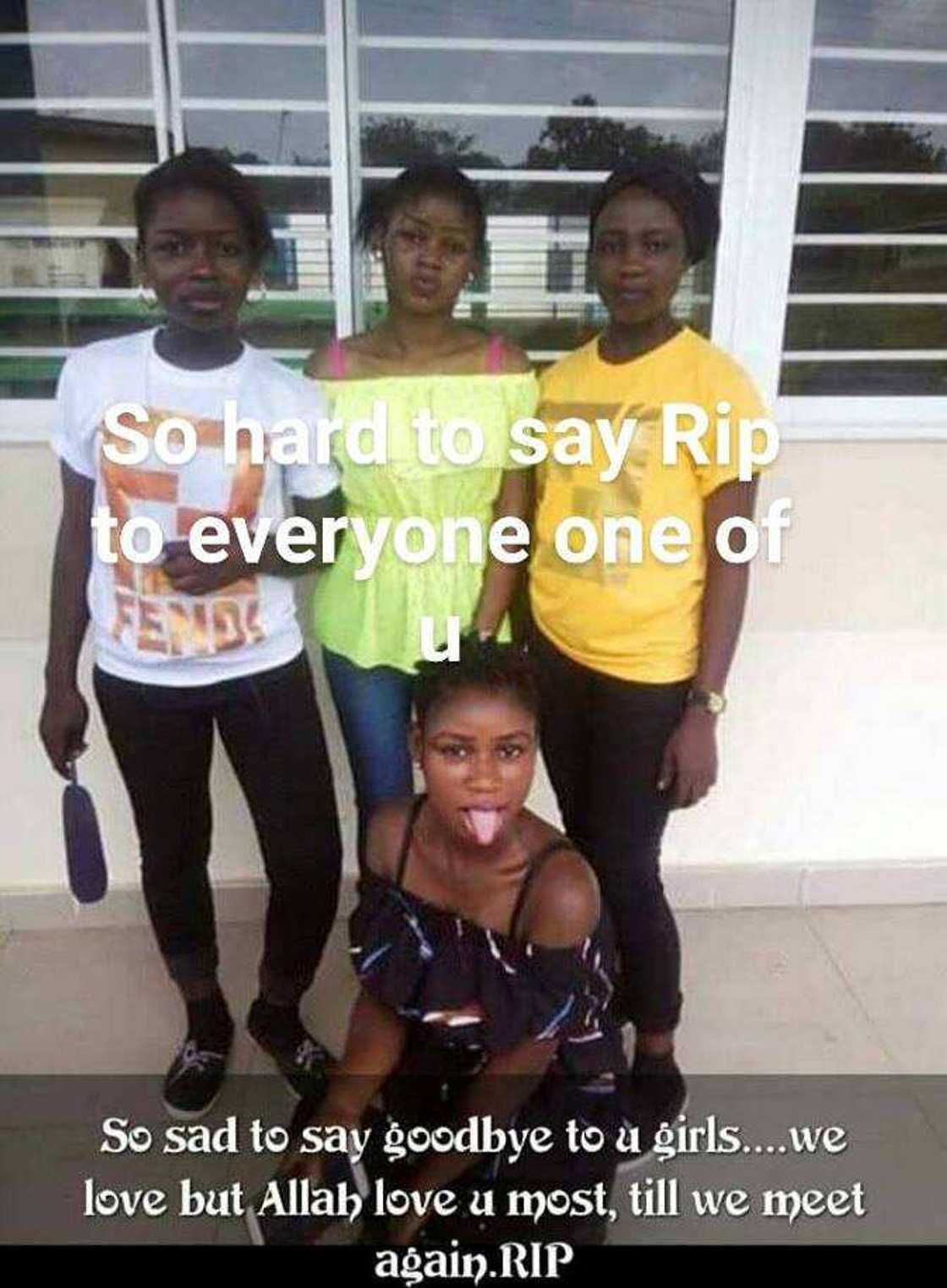 Lady mourns as a drunken yahoo boy kills 7 of her friends in Ogun state (photo) Lady mourns as a drunken yahoo boy kills 7 of her friends in Ogun state (photo)