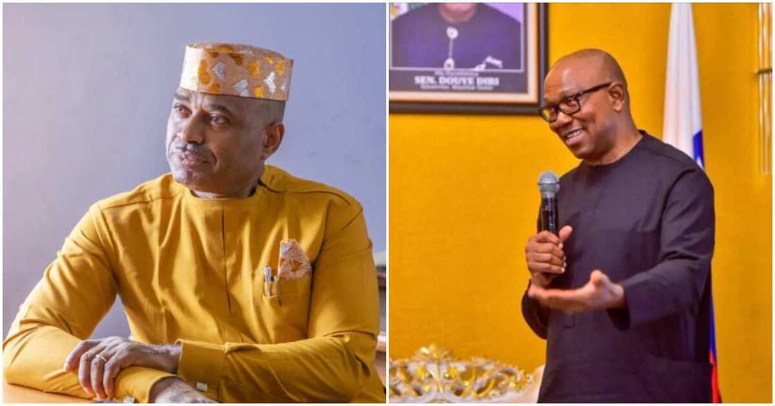 Photos of Kenneth Okonkwo and Peter Obi Photos of Kenneth Okonkwo and Peter Obi