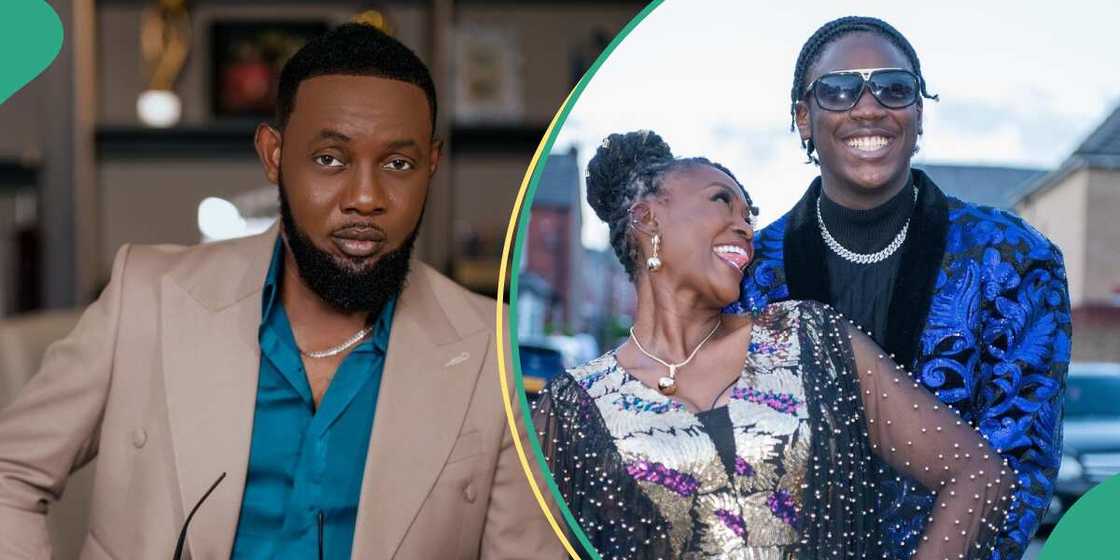 AY celebrates his sister's son on birthday. AY celebrates his sister's son on birthday.
