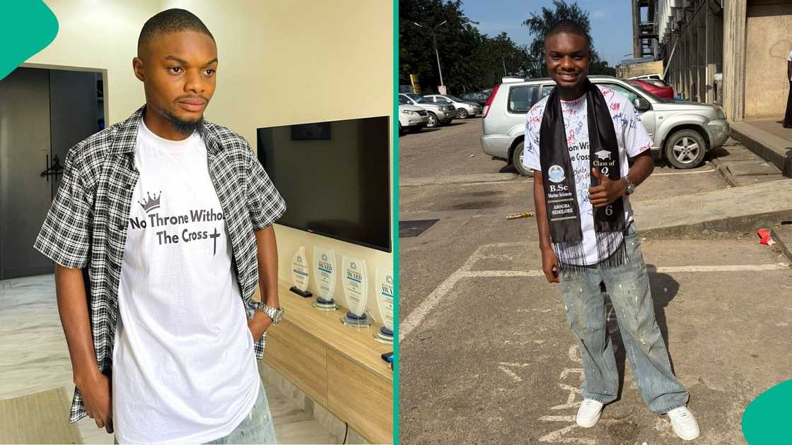 UNILAG graduate celebrates after 7 years, shares what he did immediately after final exam