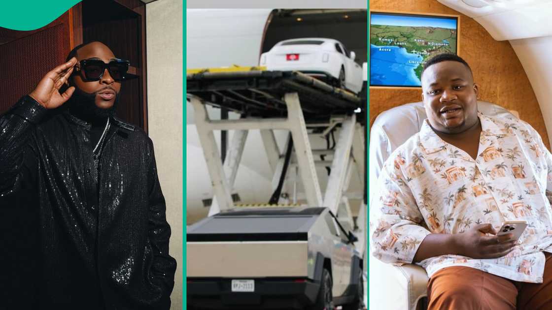 Cubana Chiefpriest shares update about Davido's electric cars. Cubana Chiefpriest shares update about Davido's electric cars.