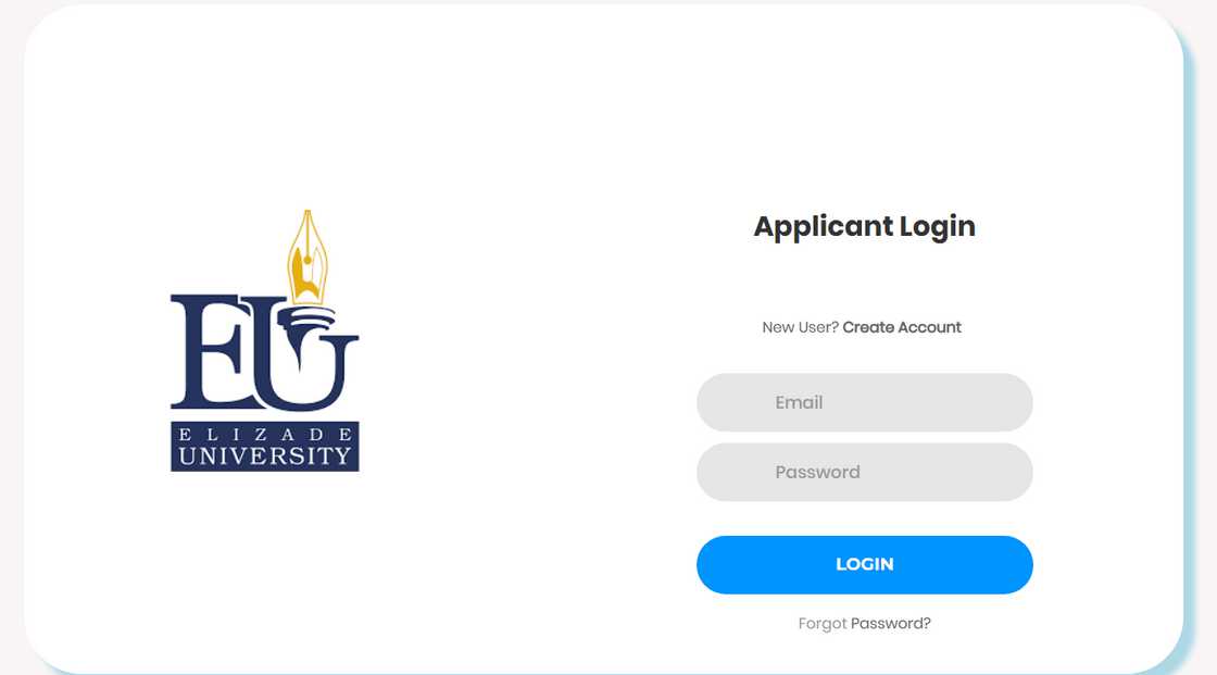 Elizade University admission portal Elizade University admission portal