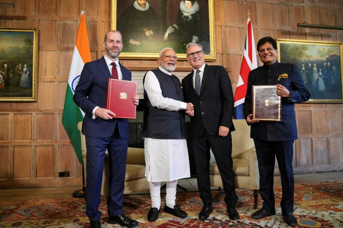 The accord slashes tariffs on imports of UK goods into India, including whisky, cosmetics and medical devices