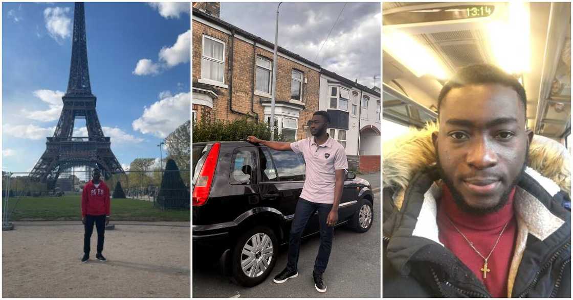 Nicholas Ejiro Ezele, UK, Ford car, Master's student buys first car in UK Nicholas Ejiro Ezele, UK, Ford car, Master's student buys first car in UK