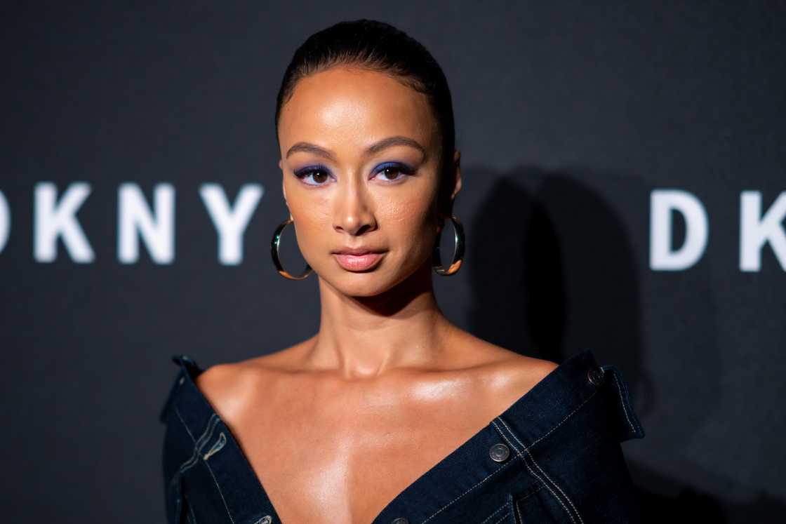 Draya Michele attends the DKNY 30th anniversary party at St. Ann's Warehouse in New York City
