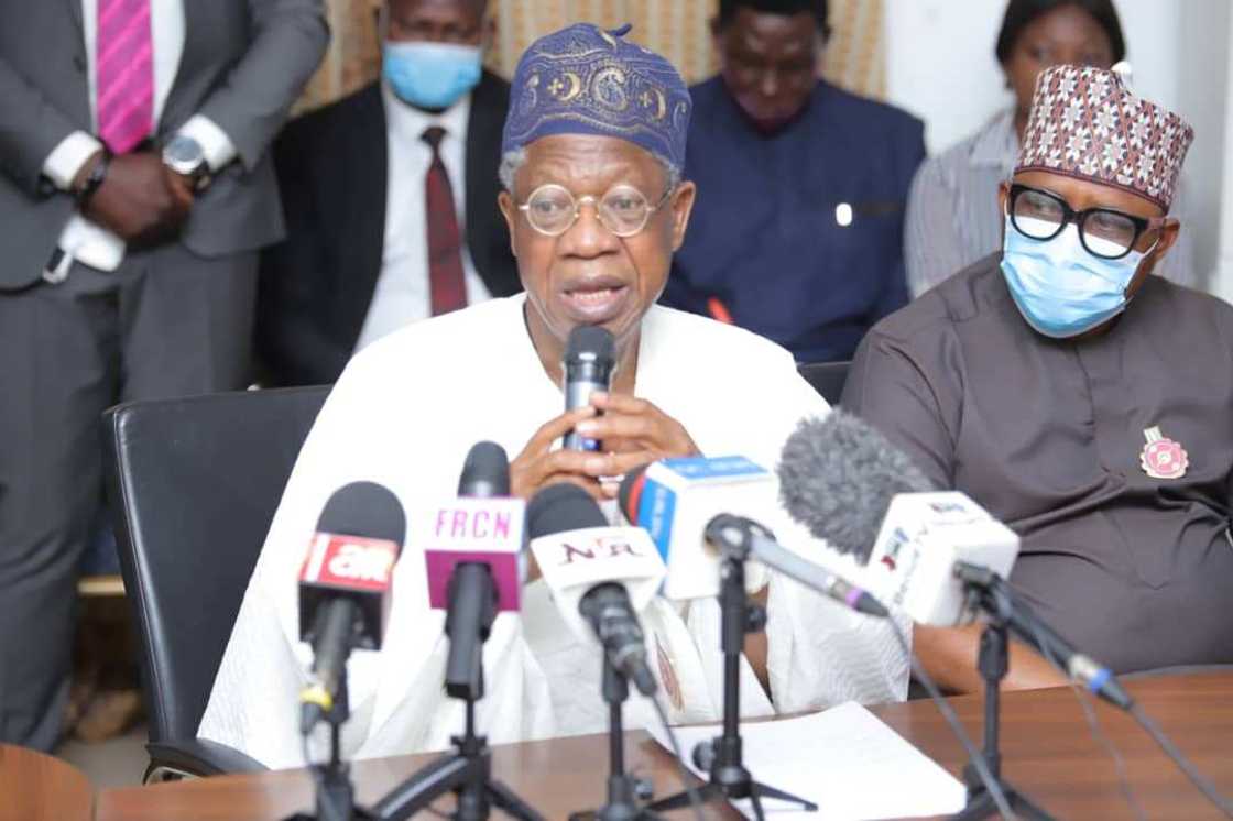 Lai Mohammed says Nigeria is now at the mercy of terrorists Lai Mohammed says Nigeria is now at the mercy of terrorists