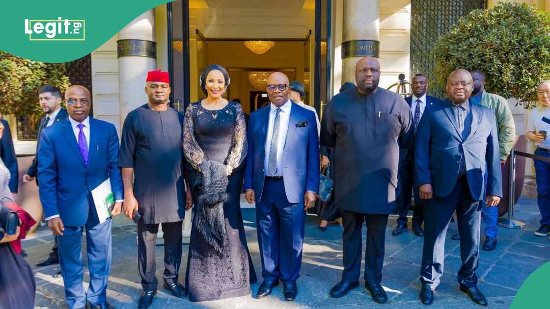 Akpabio led the Nigerian delegation that attended Pope Francis' funeral Akpabio led the Nigerian delegation that attended Pope Francis' funeral