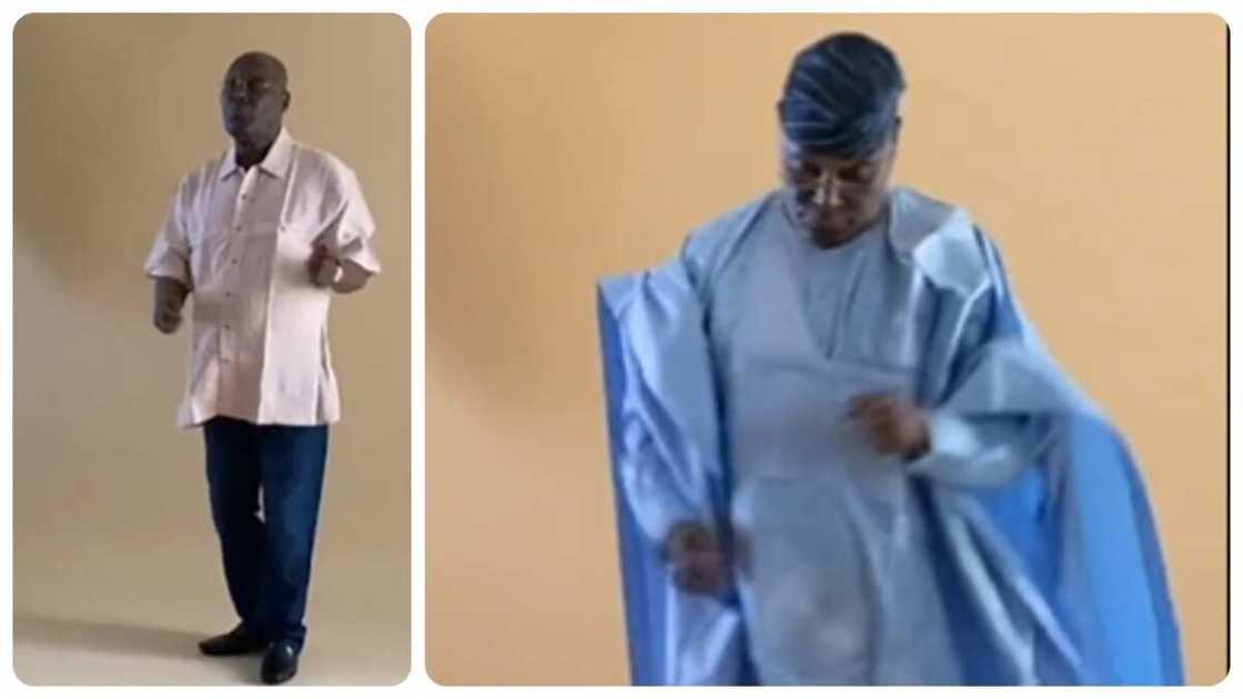 Atiku dancing