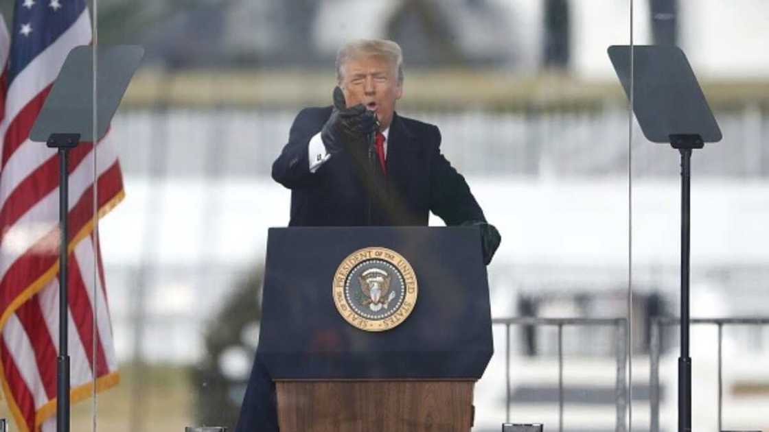 Impeachment: President Trump speaks, focuses on Capitol siege Impeachment: President Trump speaks, focuses on Capitol siege