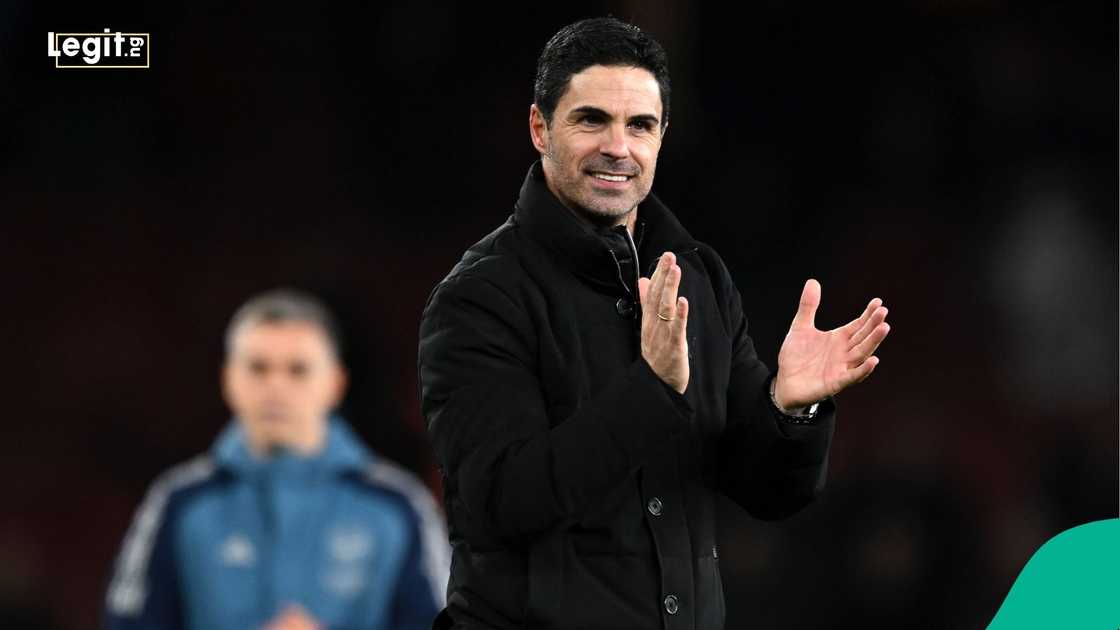 Mikel Arteta, Premier League, Arsenal, Tottenham Hotspur, Emirates Stadium, London, England.