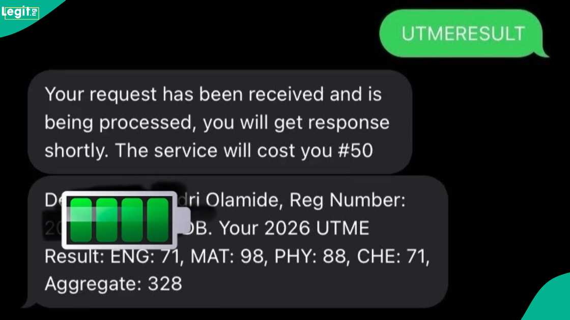 A science student who had sleepless nights posts 2026 UTME result. A science student who had sleepless nights posts 2026 UTME result.