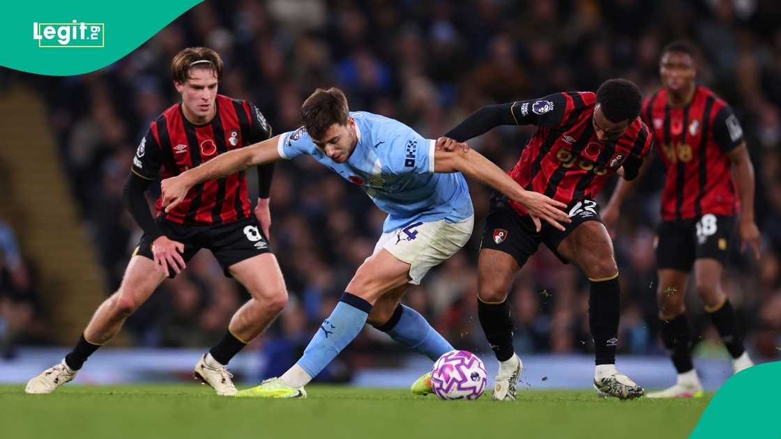 Bournemouth, Manchester City, Premier League, Vitality Stadium, Football, London, Europe.
