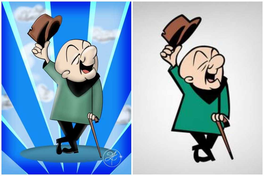 cartoon bald guy cartoon bald guy