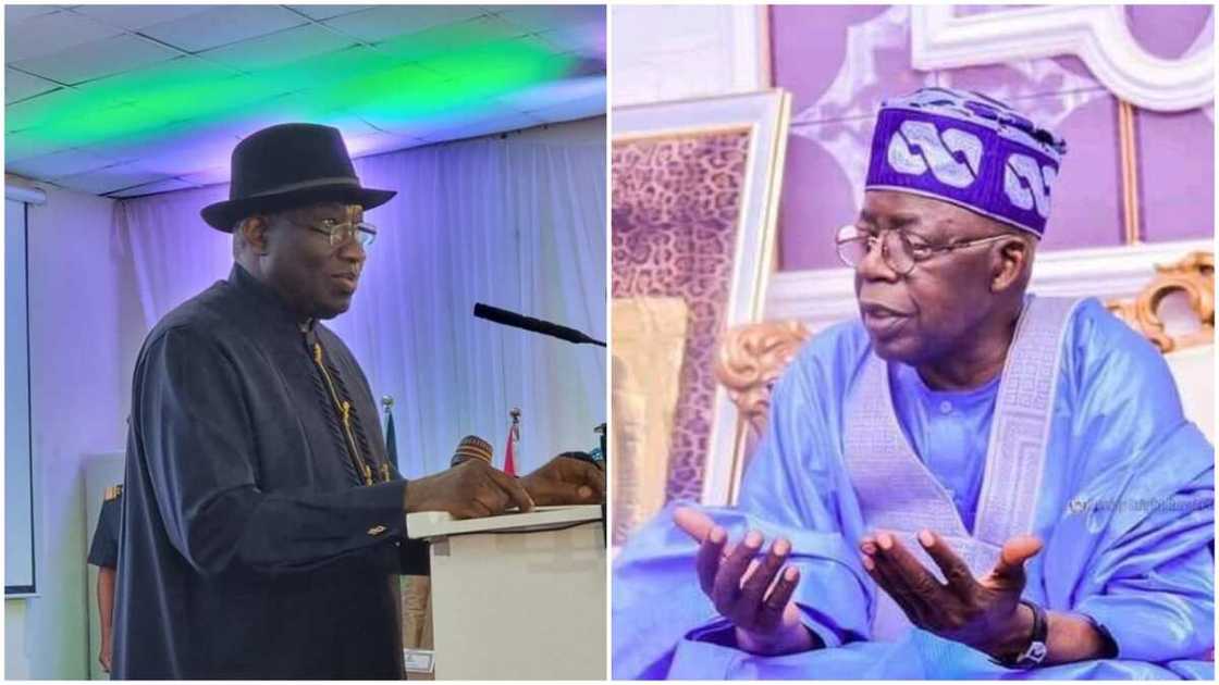 Tinubu Vs Jonathan: Buhari's Aide Picks APC Leader as Favourite to Take Over Presidency in 2023 Tinubu Vs Jonathan: Buhari's Aide Picks APC Leader as Favourite to Take Over Presidency in 2023