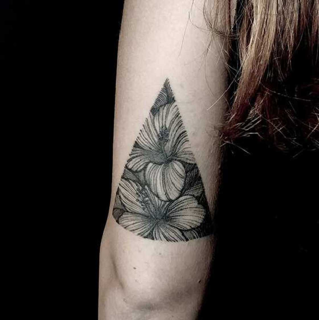 Hibiscus tattoo