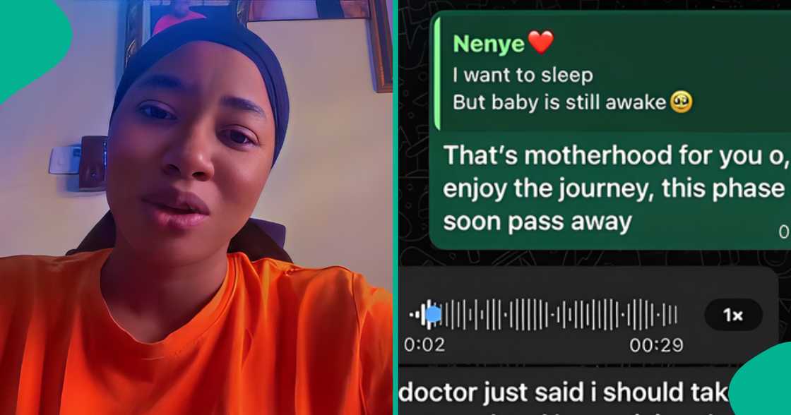 Lady posts emotional message young new mum sent her at midnight Lady posts emotional message young new mum sent her at midnight