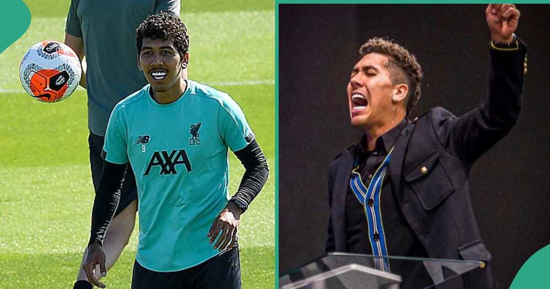 Roberto Firmino becomes a pastor. Roberto Firmino becomes a pastor.