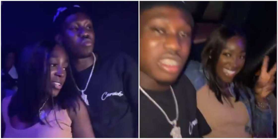 Zlatan Ibile and his baby mama Zlatan Ibile and his baby mama